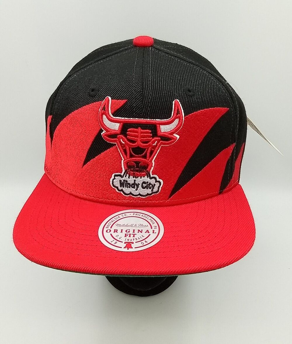 Chicago Bulls Shark Tooth NBA Mitchell & Ness Cap Snapback
